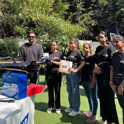 Skye Air Launches India’s First All-Women Drone Delivery Team