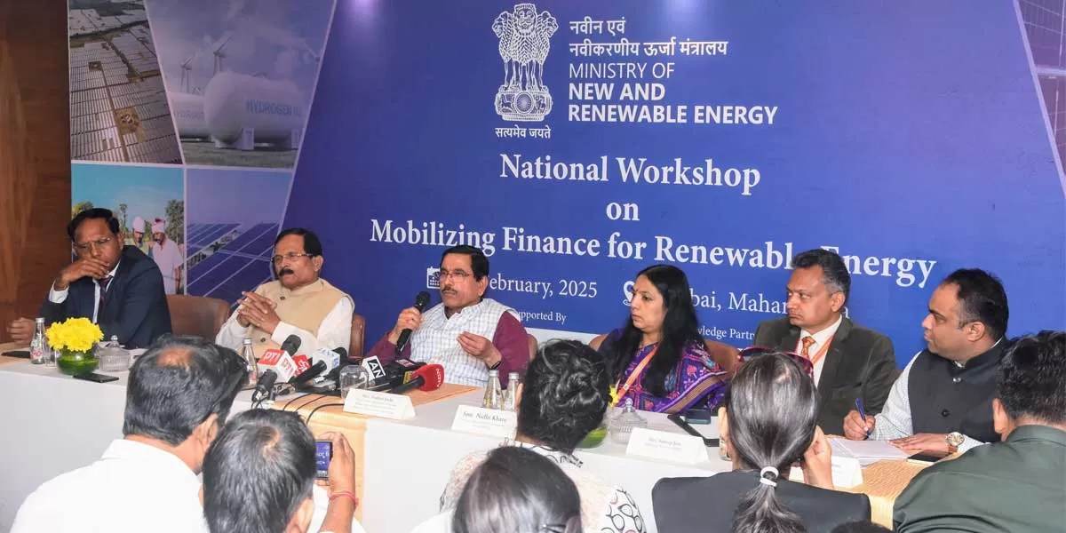 Finance Key to India’s 500 GW Renewable Energy Goal: Pralhad Joshi