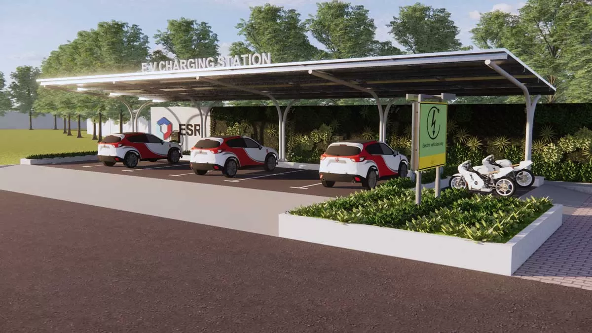 ESR India Launches First In-park EV Charging Station at Taloja Logistics Park