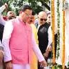 Uttarakhand CM inaugurates 66 feet national flag in Dehradun