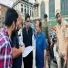 CEO Inspects Downtown Srinagar's Smart City Projects