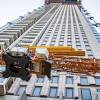 Liebherr fast-erecting crane 34 K at work in the Benelux region 