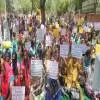 Delhi's rural residents protest at Jantar Mantar over unresolved issues