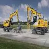 Liebherr hydraulic excavators renovate taxiway at Hamburg Airport