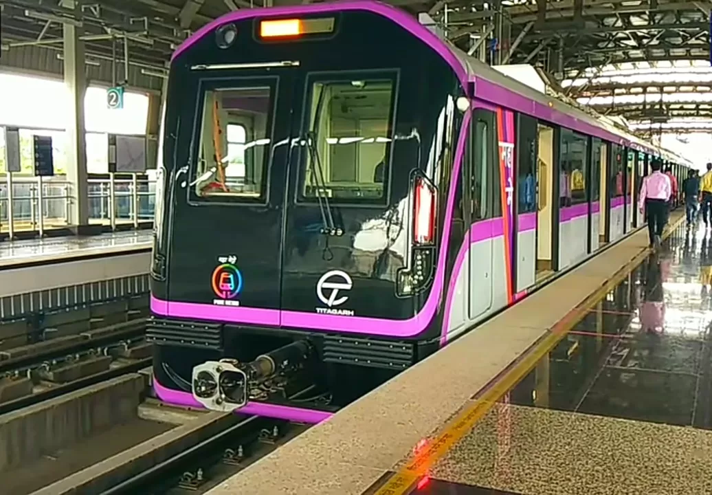 Pune Metro Line 3 gets first Indian Alstom train