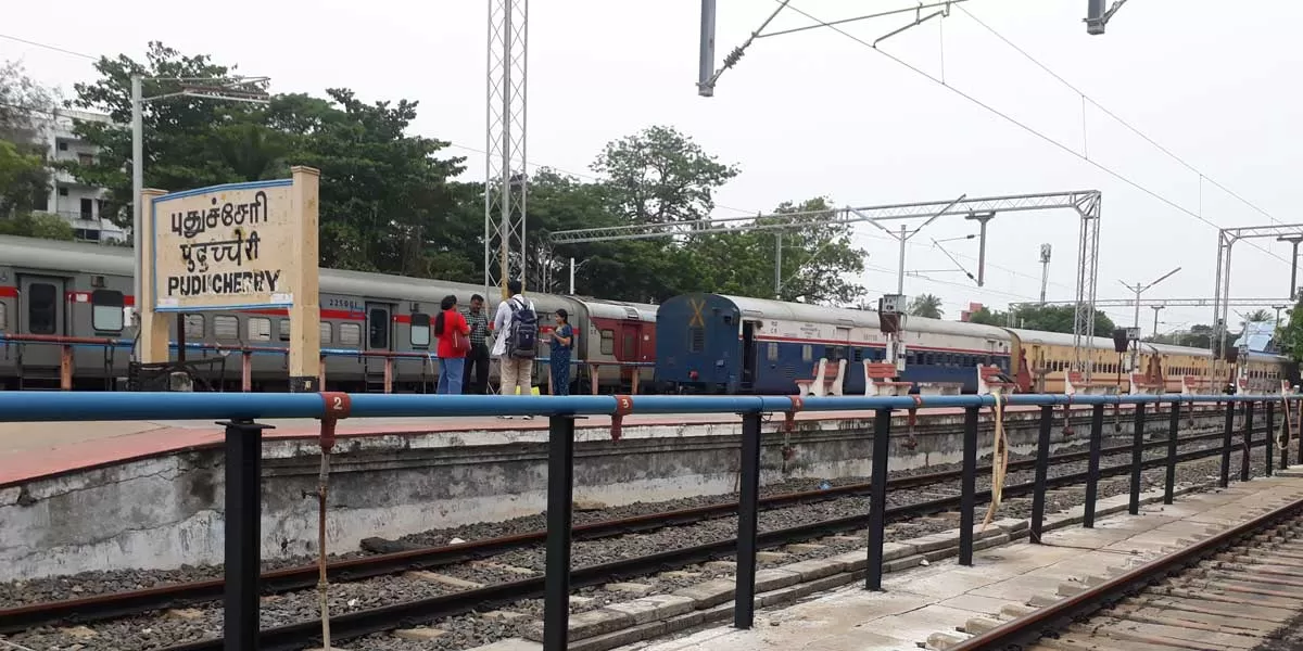 Railways to inspects development work in Pondy rail station