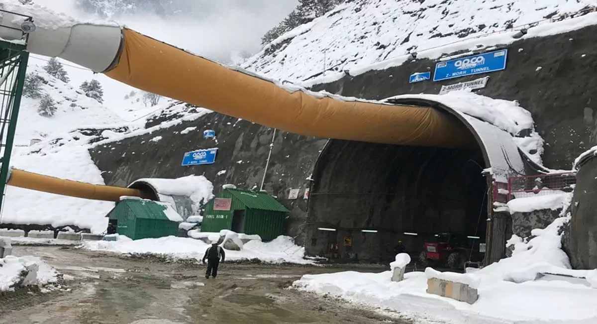 Zojila Tunnel Project Halfway Through; Completion Expected by 2026