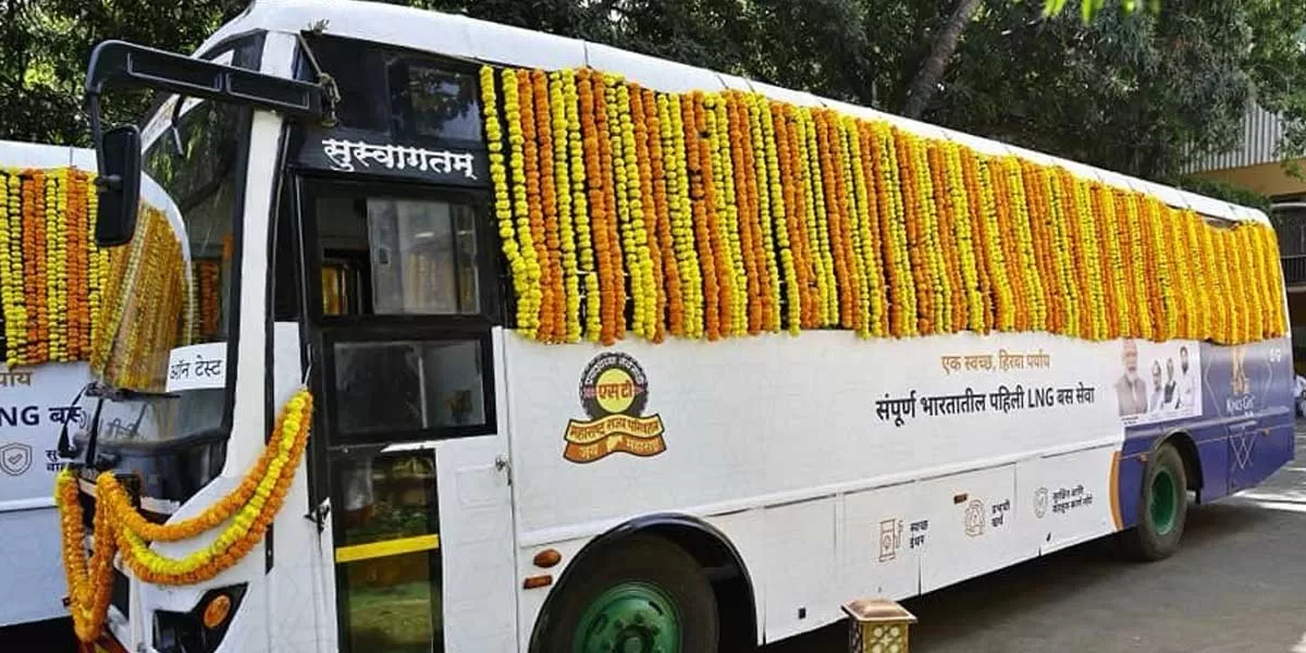 Rs.9.70 Bn Approved for Converting 5,000 MSRTC Buses to LNG