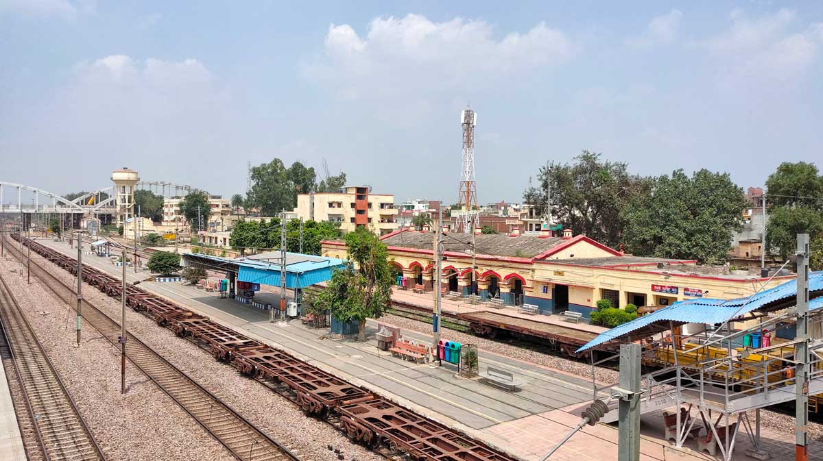 Dadri Station Linked to Logistics Hub via 3km Rail Track