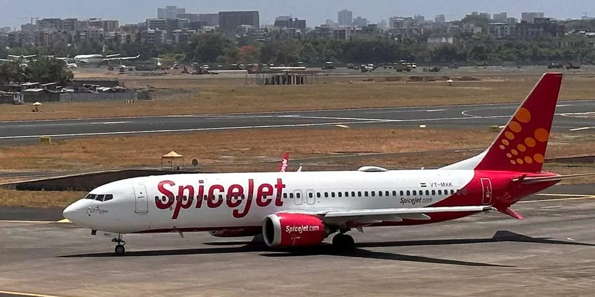 SpiceJet's Market Share Drops to 2.3%