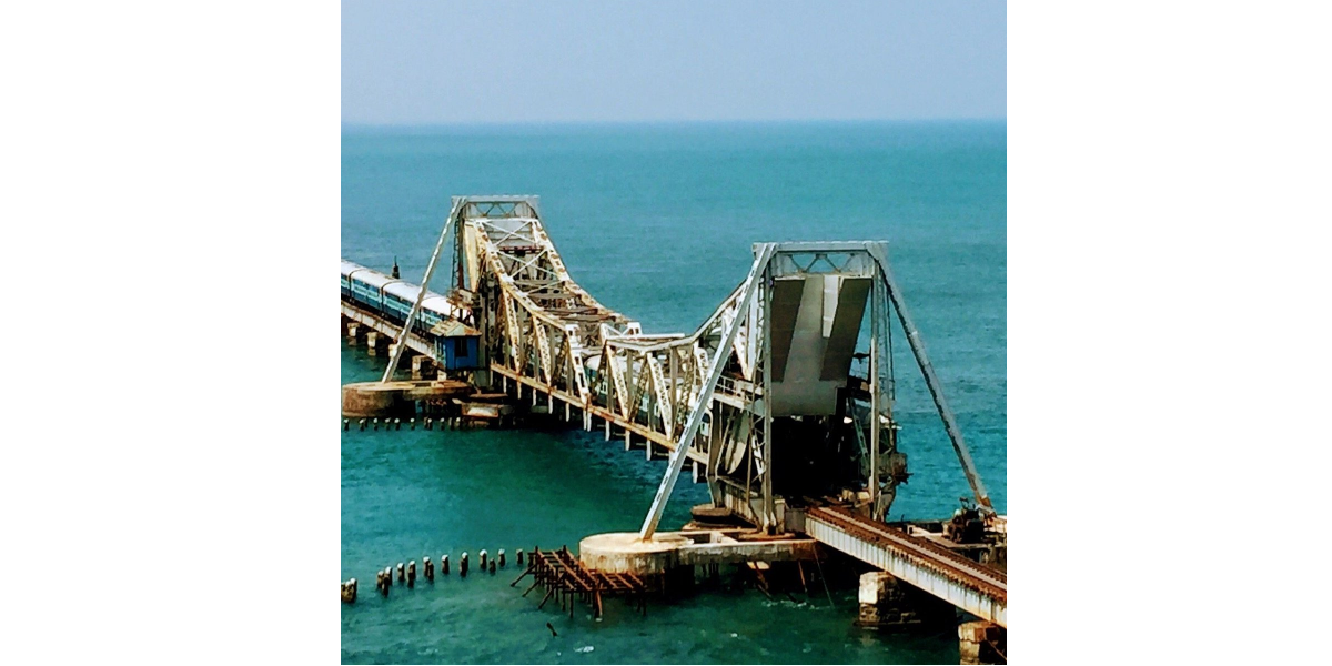 New Pamban, India's first vertical lift railway bridge nears completion