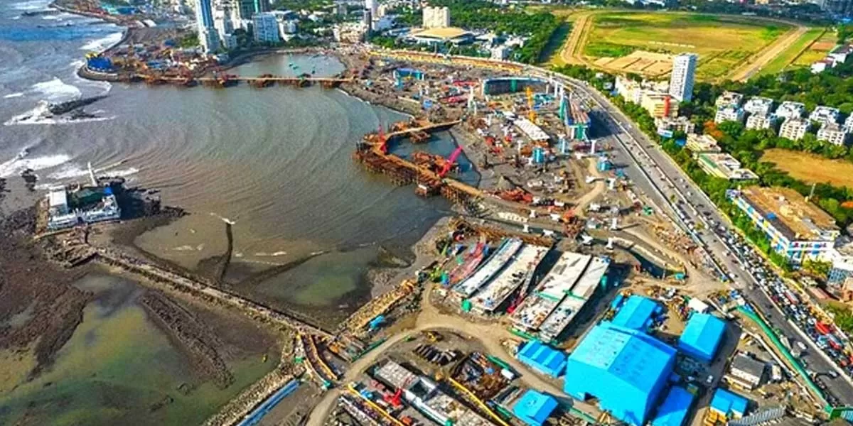 Coastal Road's Last Bridge Span to Connect