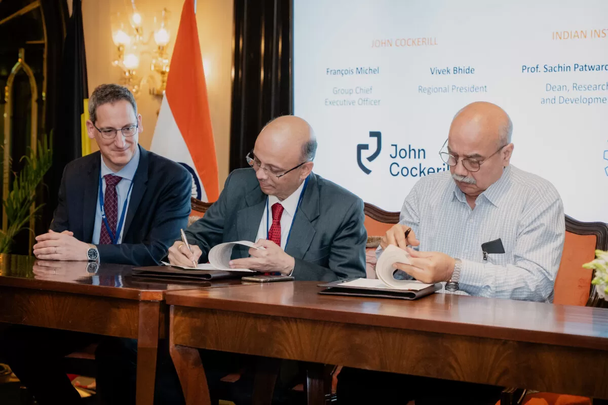 John Cockerill and IIT Bombay Join Hands for Green Hydrogen Value Chain