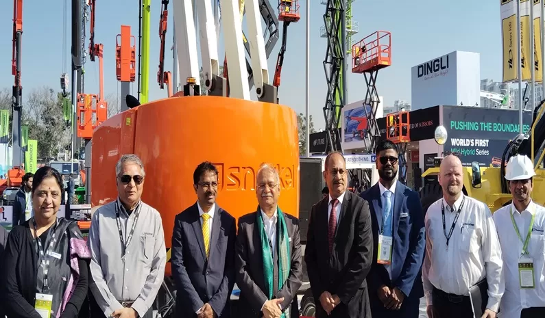 TIL Launches Snorkel A62JRT Boom Lift at Bauma ConExpo India 2024