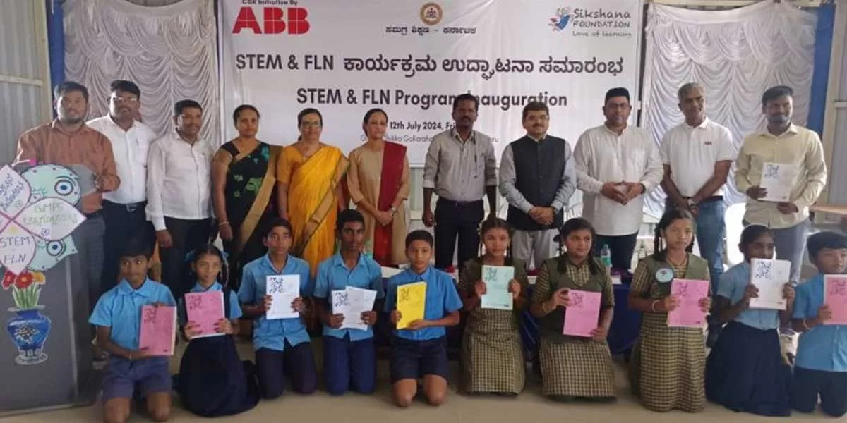 ABB India aids education in 148 Karnataka government schools