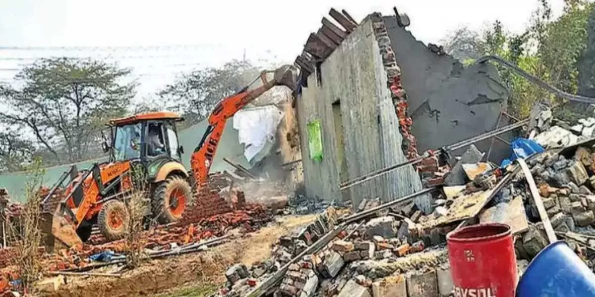 Gurugram and Faridabad Demolition Drive