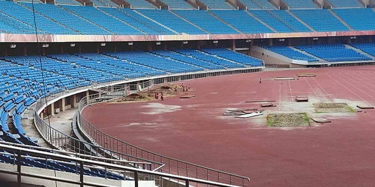 Nehru Stadium's Poor Construction Quality Exposed