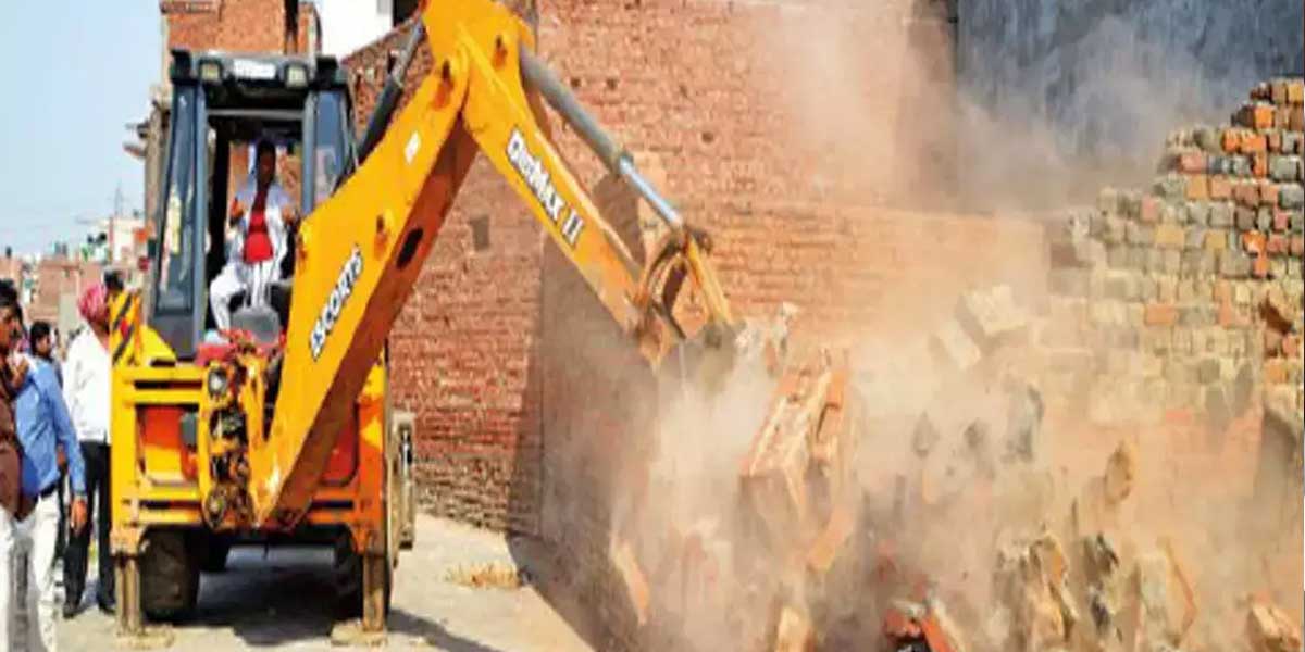 Ludhiana civic body razes illegal comm building