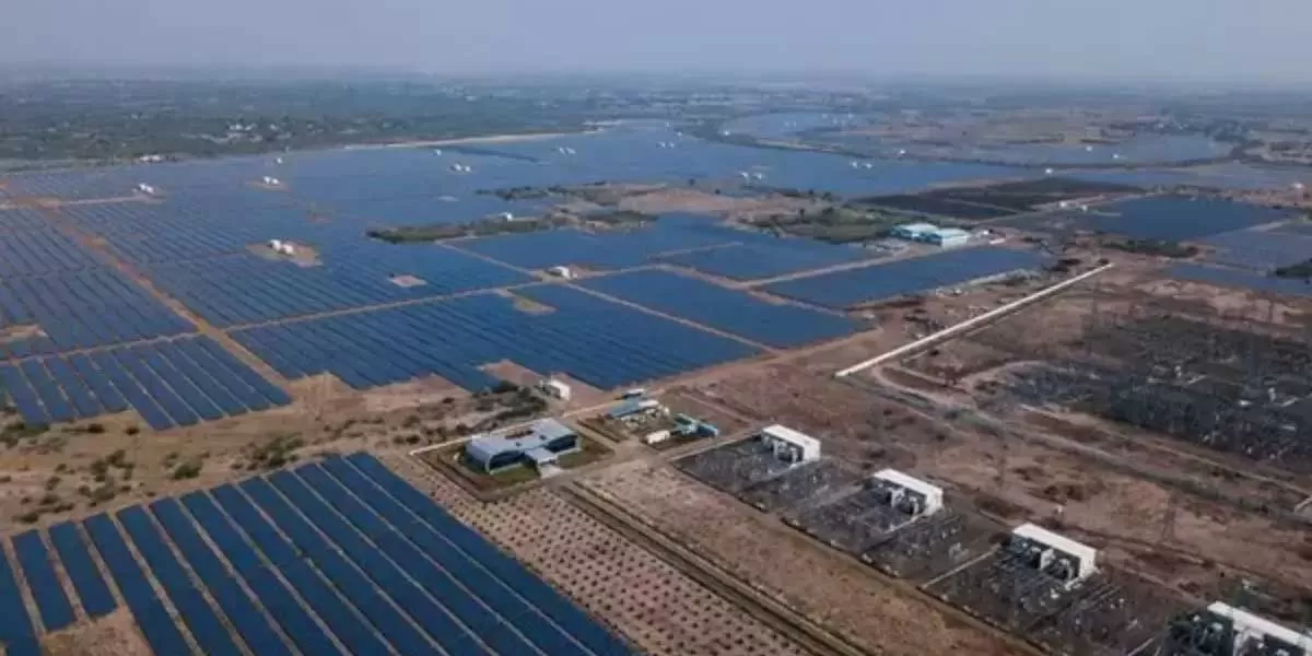 Adani Green Hits 12 GW Milestone with New Solar Project