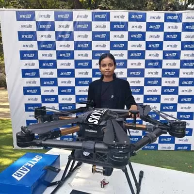 Skye Air Introduces India’s First All-Women Drone Delivery Team