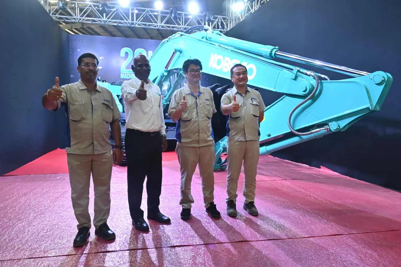 Kobelco CE India Marks Milestone with 20,000th Excavator