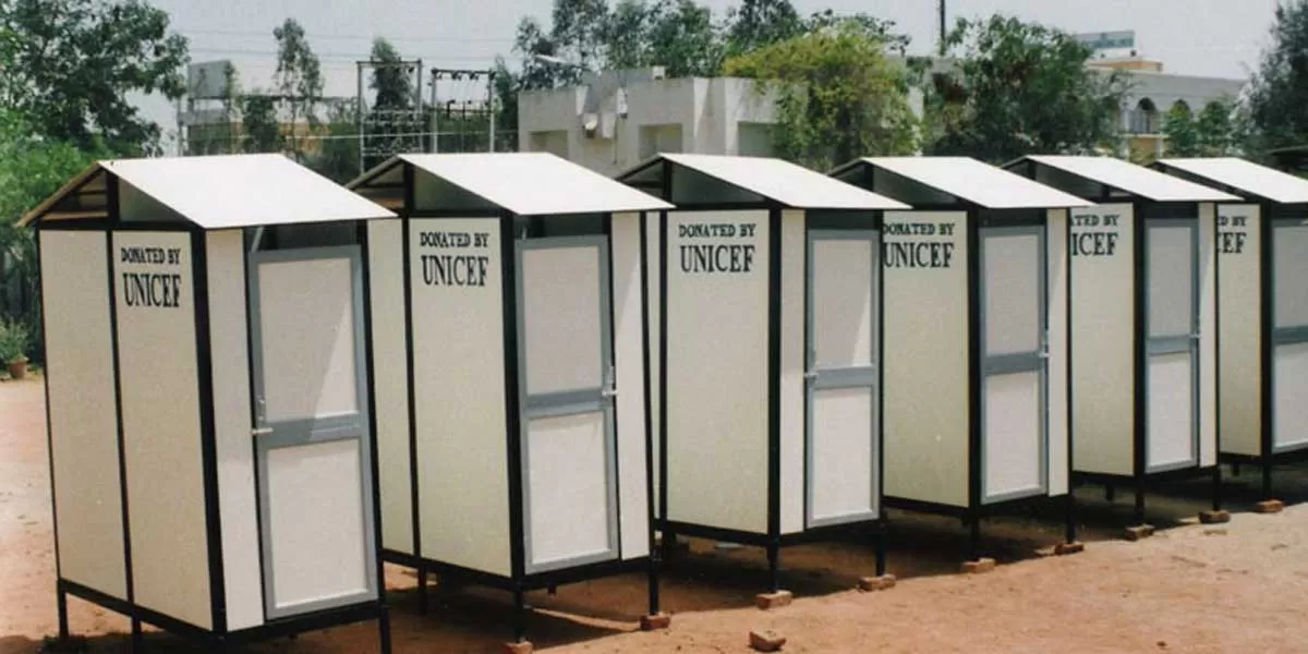 NGO installs prefabricated toilets in Valavanthankottai