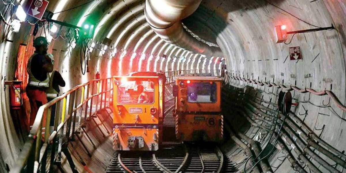 Chennai Metro Phase-II: Greenways road tunnel construction underway