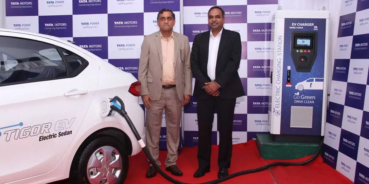 Tata Power, Tata Motors to Set Up 200 Fast-Charging Stations for EVs