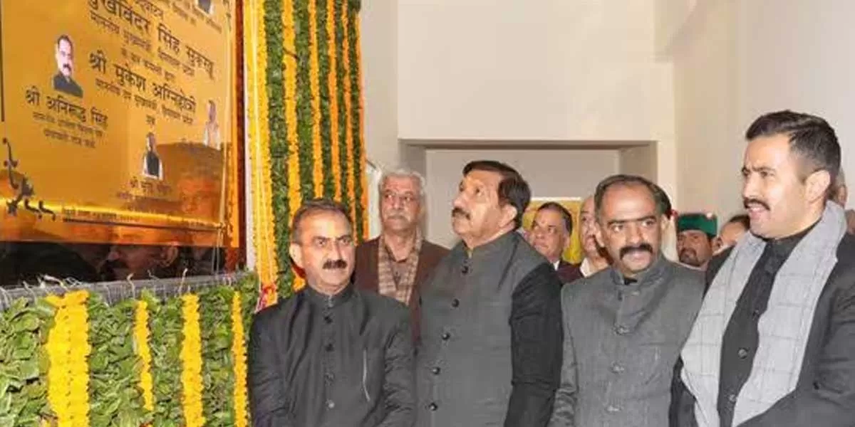 Himachal CM Inaugurates Rs 130 Million Dhalli Bus Stand in Shimla