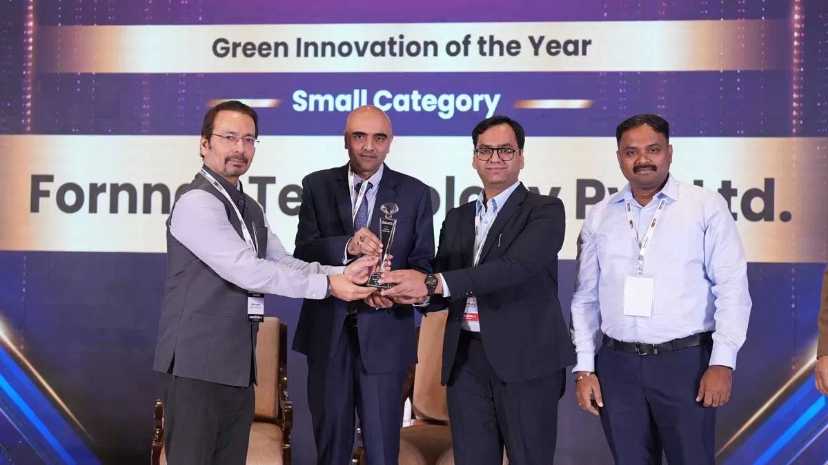 Fornnax's SR-MAX2500 Wins ‘Green Innovation of the Year’ Award