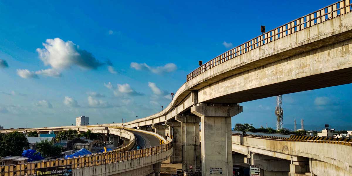 Ganesha Point's road overbridge probably be finished by mid-June