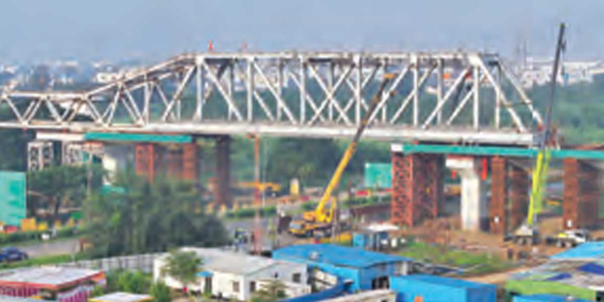 NHSRCL erects first steel bridge for MAHSR corridor