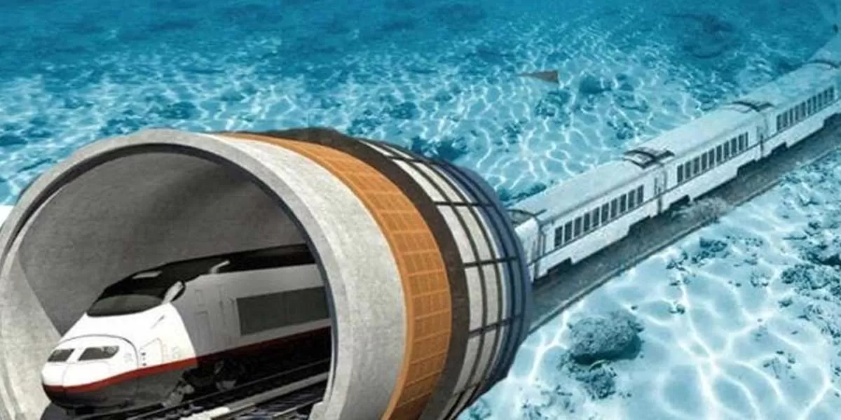 Construction for first undersea rail tunnel for bullet train starts