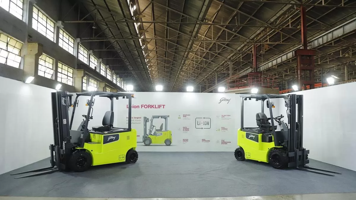 Godrej launches India's first lithium-ion forklift