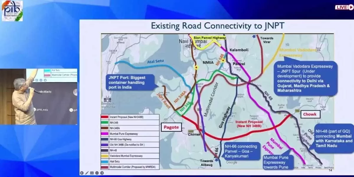 Cabinet Approves Highway from JNPA to Chowk in Maharashtra