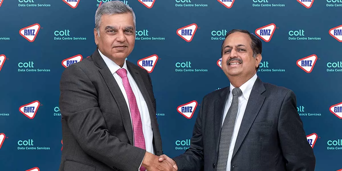 RMZ, Colt Data Centre JV Announced