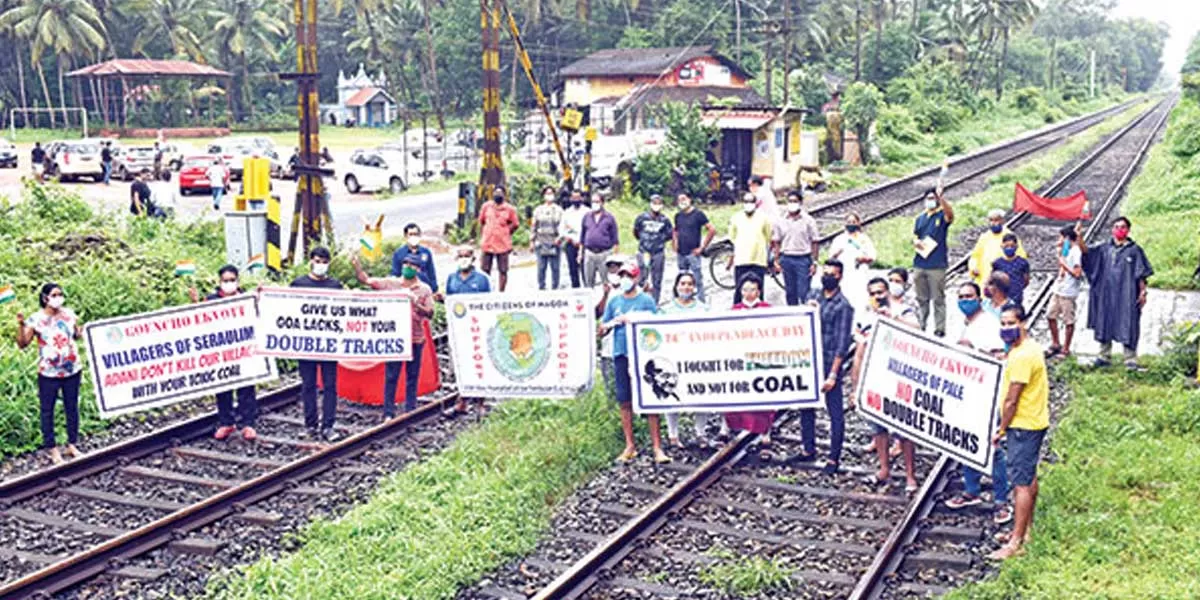 Activists Oppose Dwarka Rail Terminal for Environmental Reasons