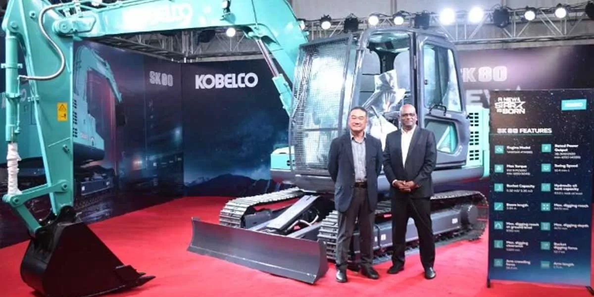 Kobelco Construction Equipment India launches SK80 excavator