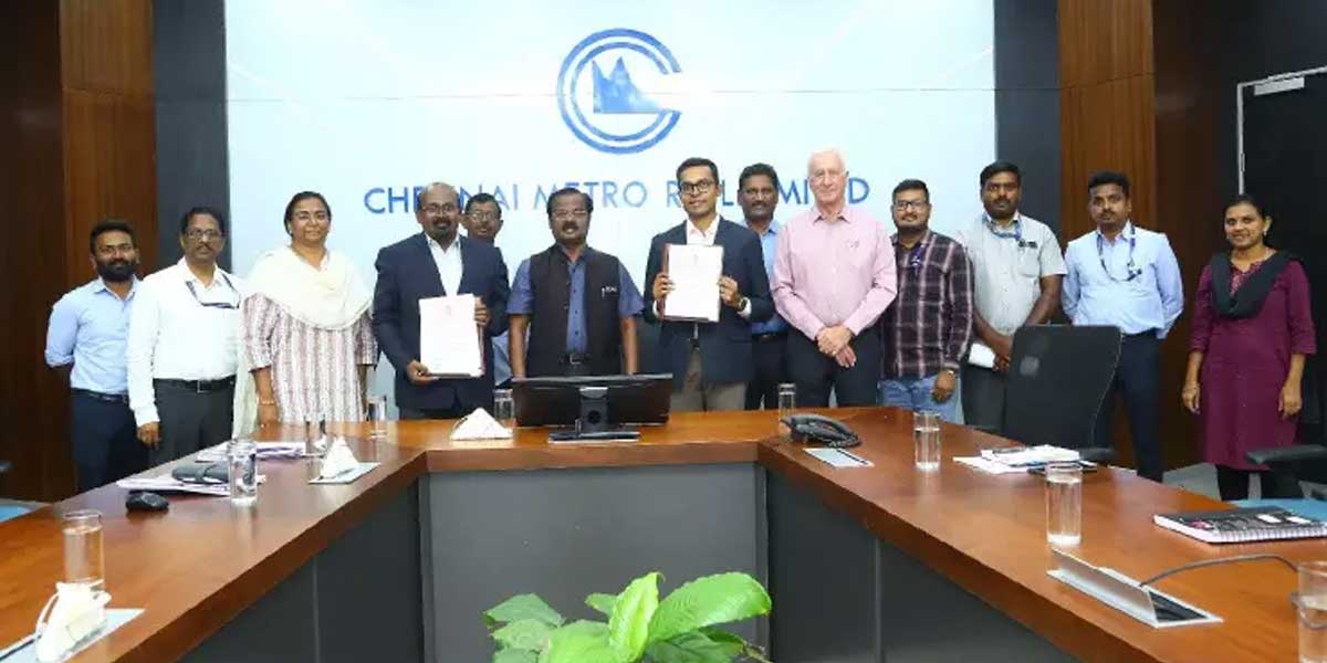 CMRL Signs Rs 65.80 Crore Contract for Madhavaram Depot OCC