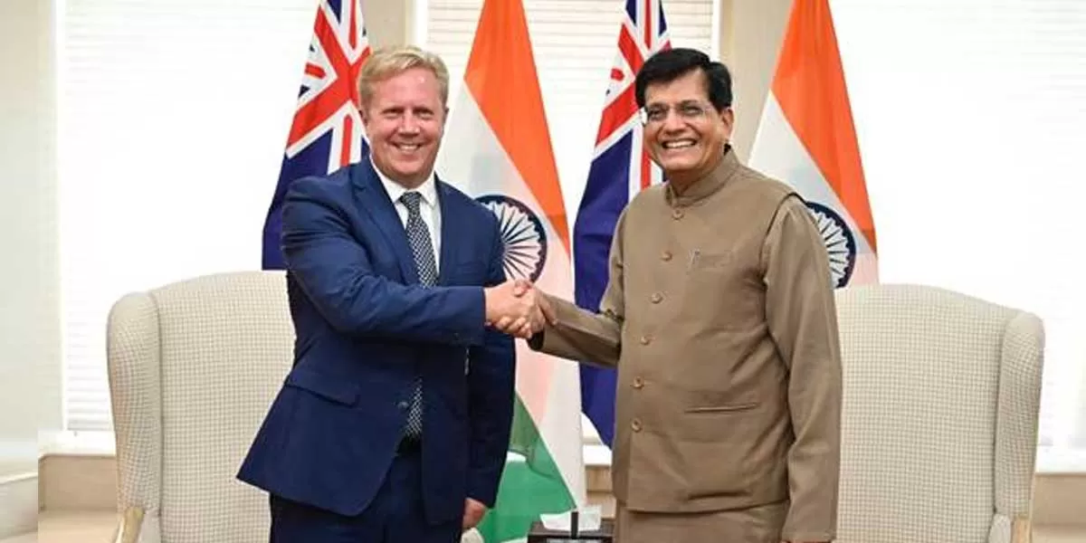 India and New Zealand Announce Launch of FTA Negotiations