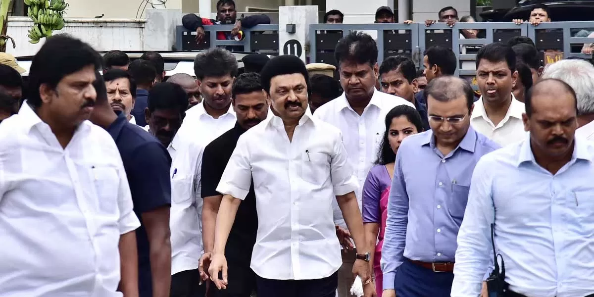 TN CM Stalin Inspects Rs.35,523 Crore Infrastructure Projects in Kolathur