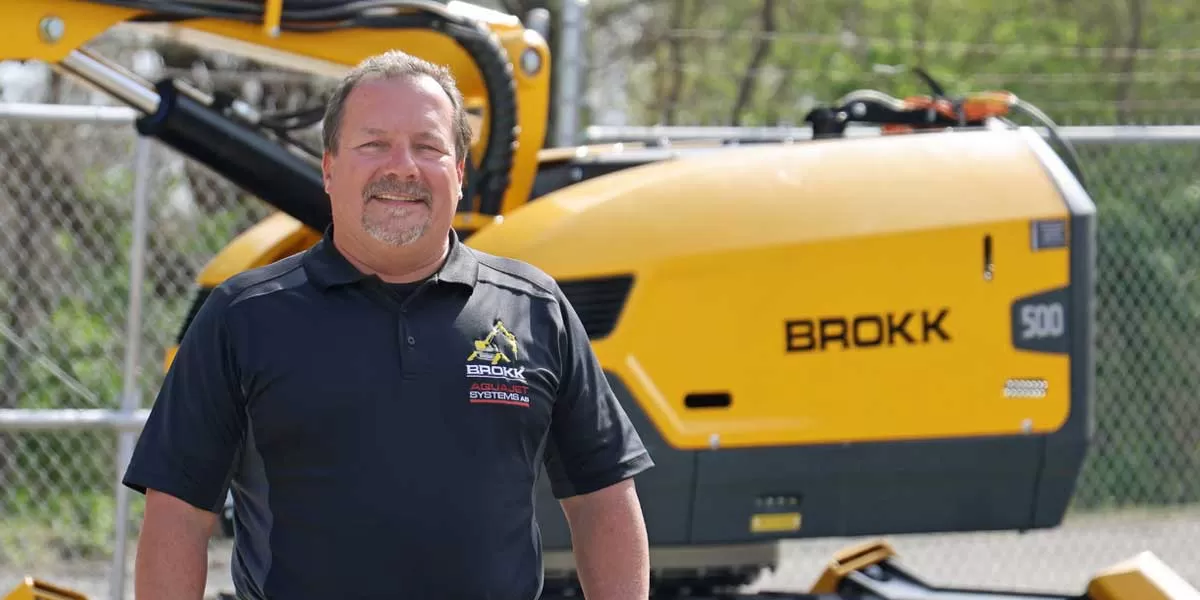 Taylor Chatterton Joins Brokk as West Coast Service Technician