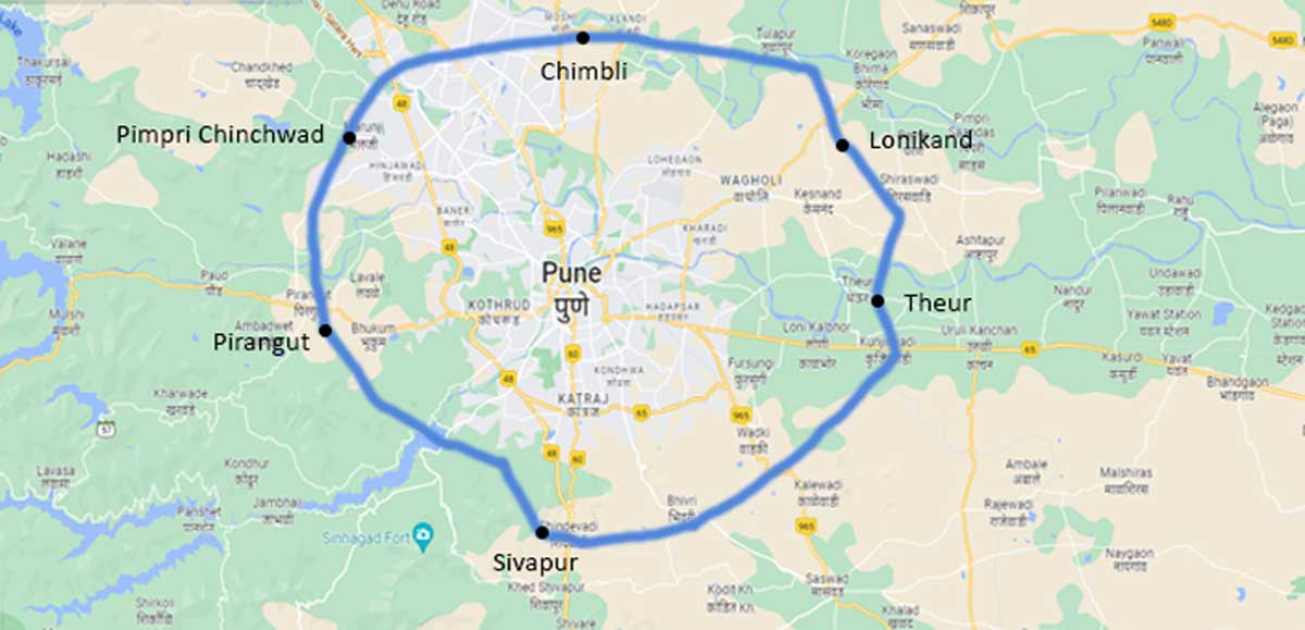 Pune Metropolitan Region Development Authority - Pune Ring Road to be  completed by PMRDA in two phases. पीएमआरडीए दोन टप्प्यात पुणे रिंग रोड  पूर्ण करणार. #PMRDA #Pune | Facebook