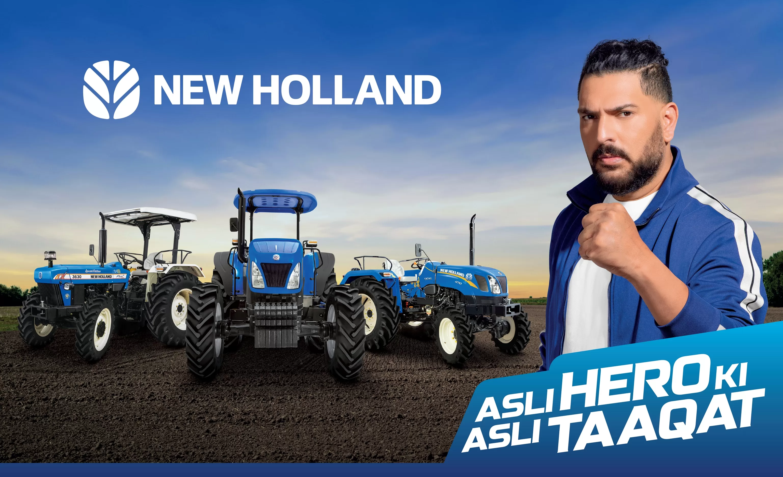 New Holland Announces Yuvraj Singh as Brand Ambassador