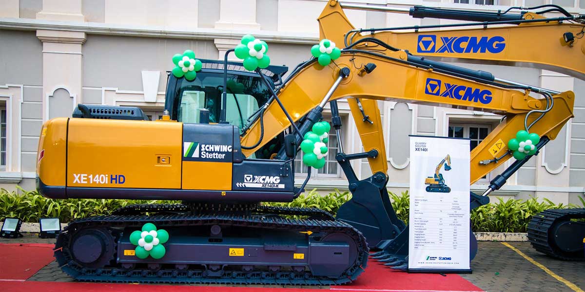 Schwing Stetter launches XCMG excavator and wheel loader range