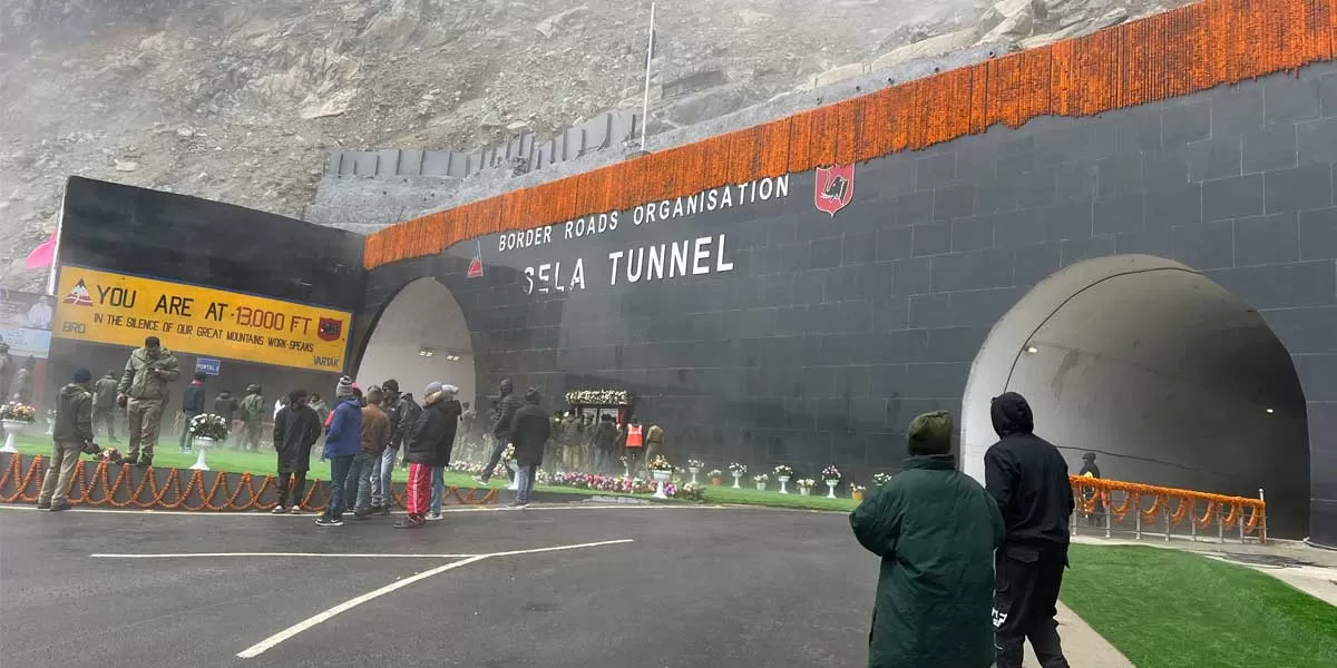 The Sela Pass Tunnel