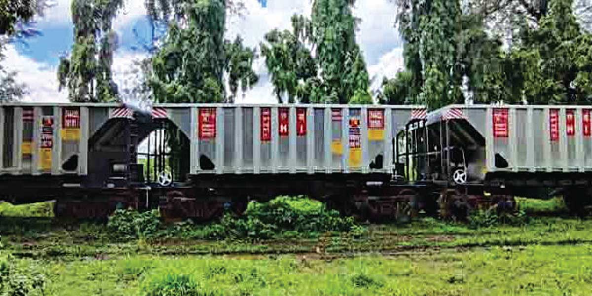 Indian Railways launches aluminium freight rake