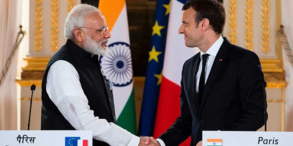 India, France Expand Mutual Collaboration Areas