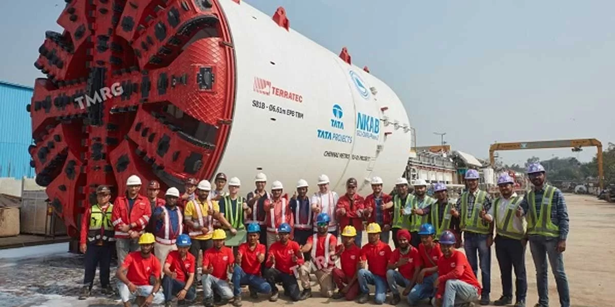 Chennai Metro's TBM S81B Achieves Breakthrough