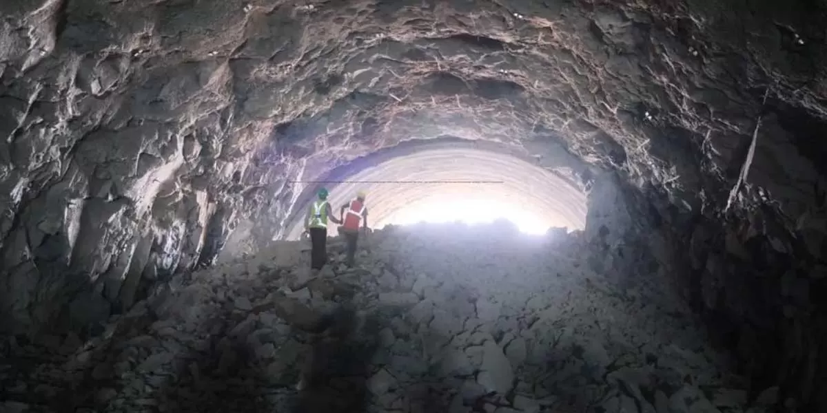 New tunnel is being built on the Mumbai-Ahmedabad Bullet Rail project